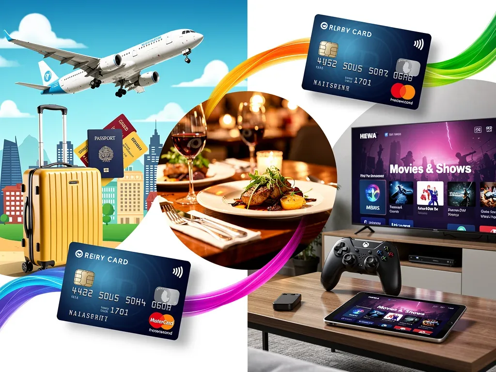 Credit card perks for travel, dining, and streaming