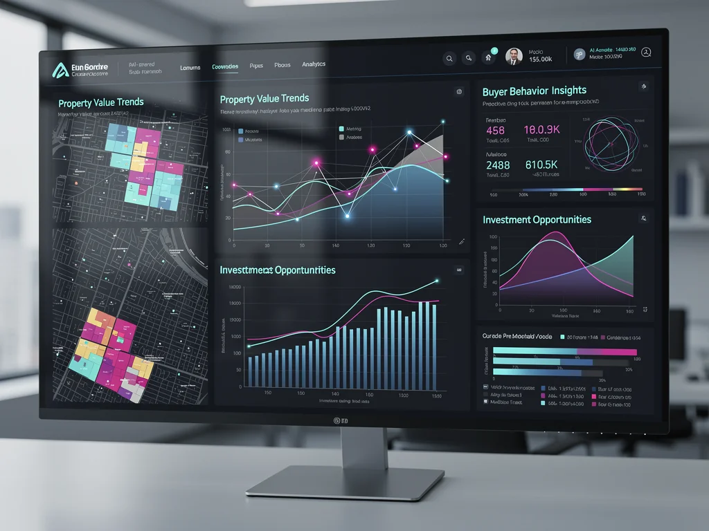 AI-powered real estate analytics dashboard with predictive models