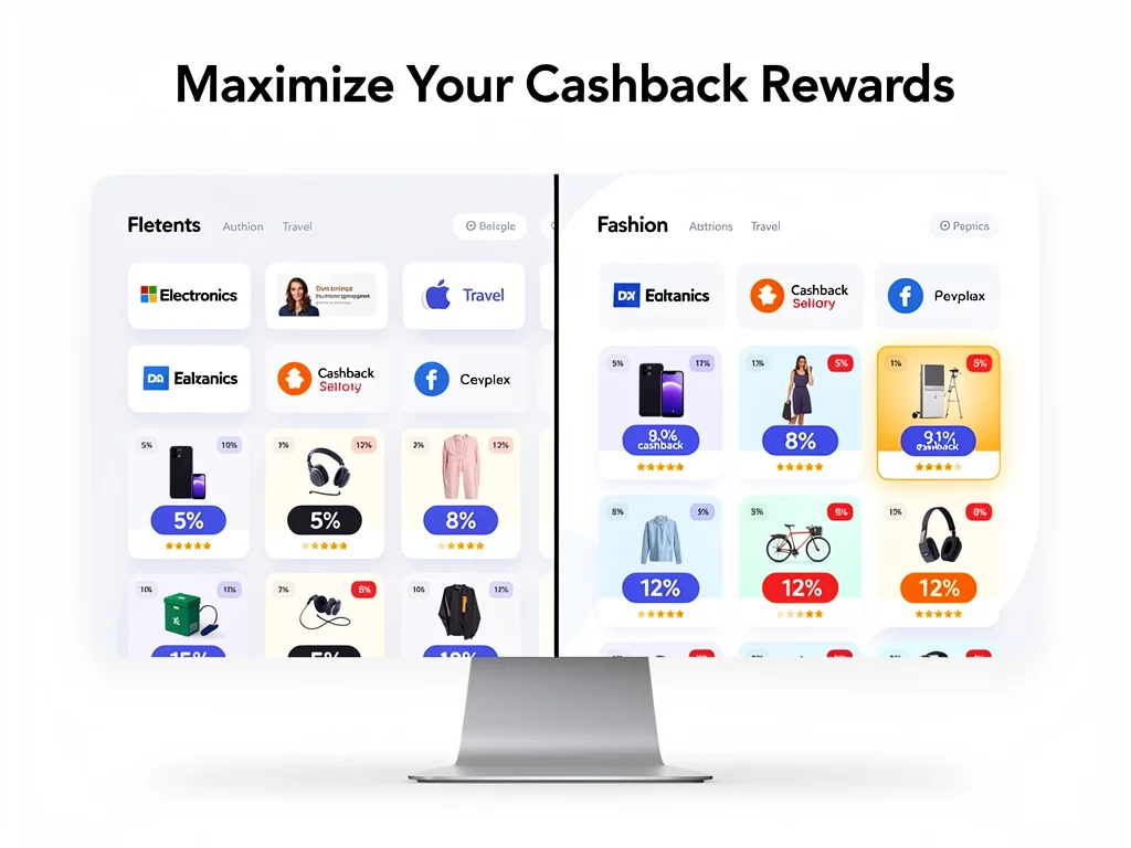Comparing shopping portal interfaces for best rewards