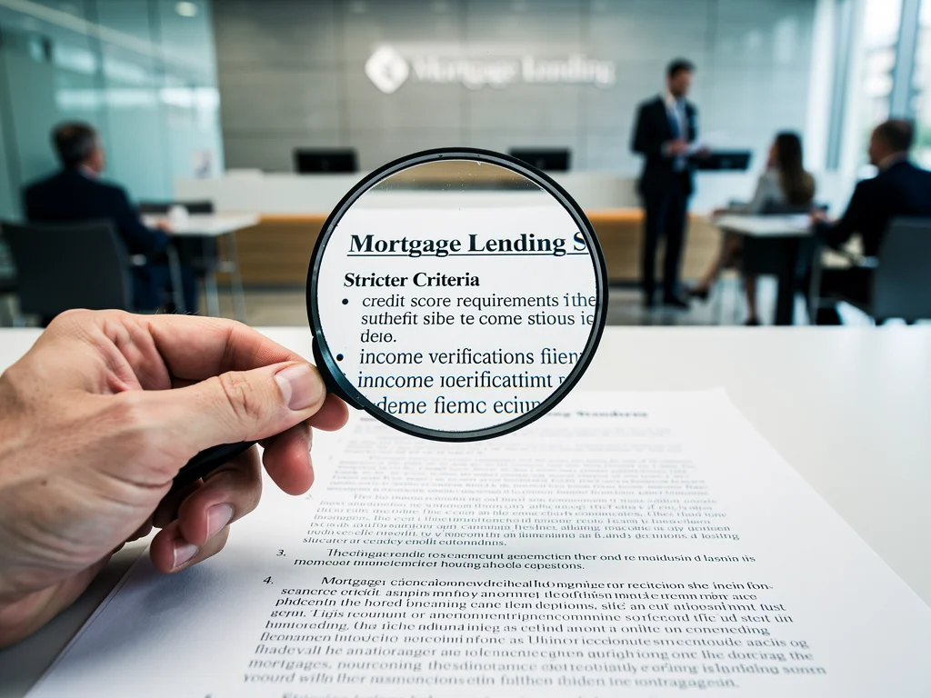 Scrutiny over mortgage lending standards and credit criteria