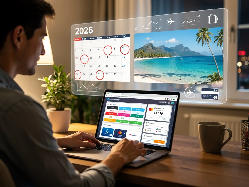 Strategic planning for travel with credit card loyalty programs