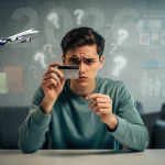 Confused person missing out on credit card benefits 2026