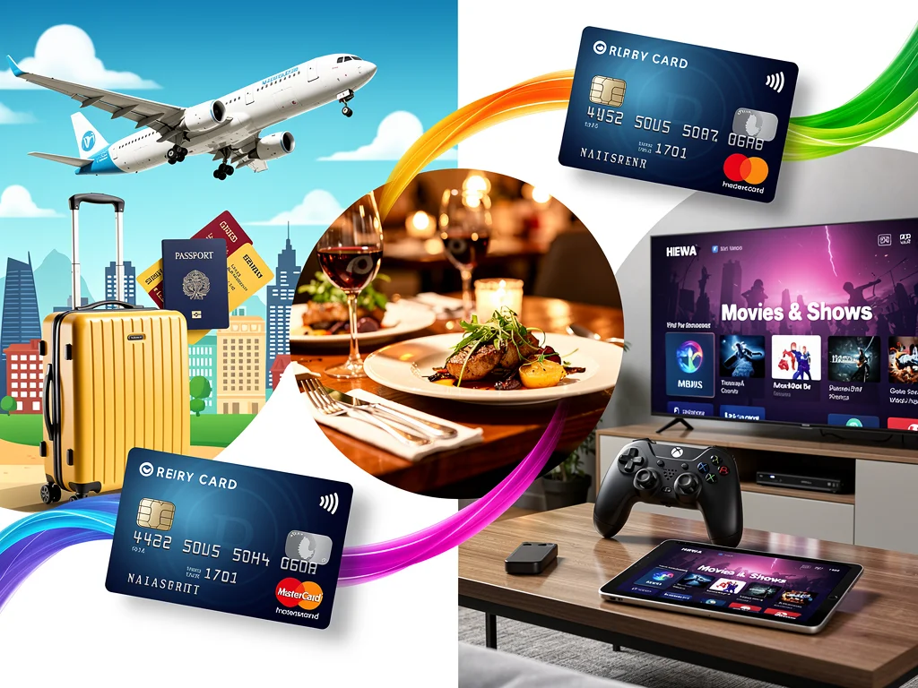 Credit card perks for travel, dining, and streaming