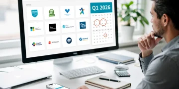 Q1 2026 rewards expiration checklist on a digital tablet