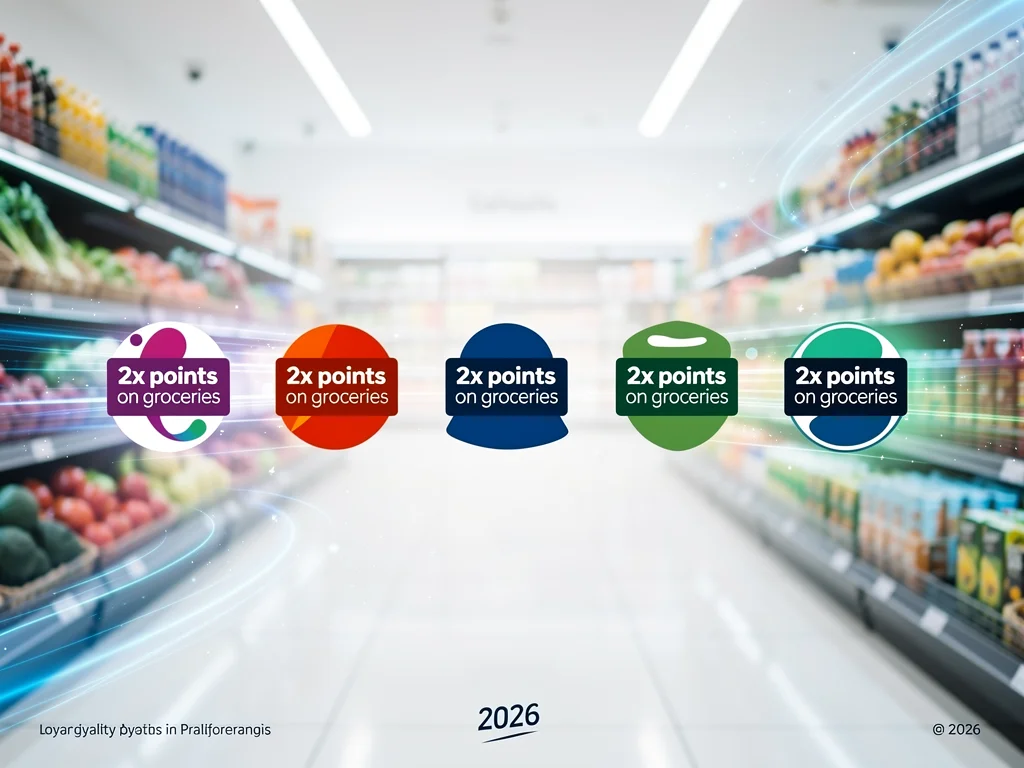 Top 5 Loyalty Programs 2026: 2x Points on Groceries